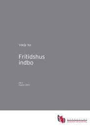 Fritidshus indbo - Bornholms Brandforsikring A/S