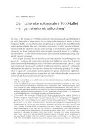 Den italienske solosonate i 1600-tallet - Musikvidenskab