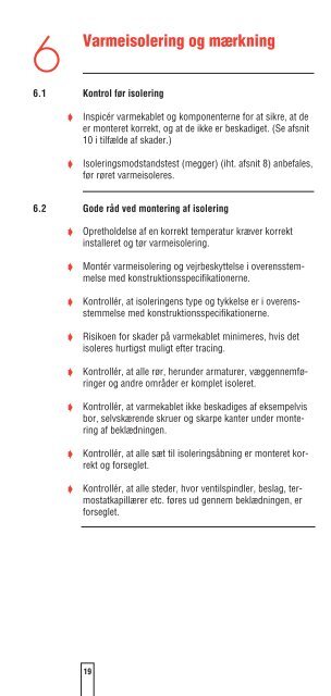 Installations- og vedligeholdelsesmanual - Pentair Thermal Controls