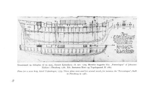 dansk skibsbygning omkring 1780 - Handels- og Søfartsmuseet