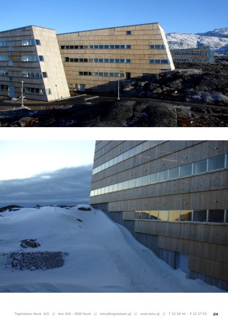 Universitetscenter Ilimmarfiik Nybyggeri 041.492 - Tegnestuen Nuuk