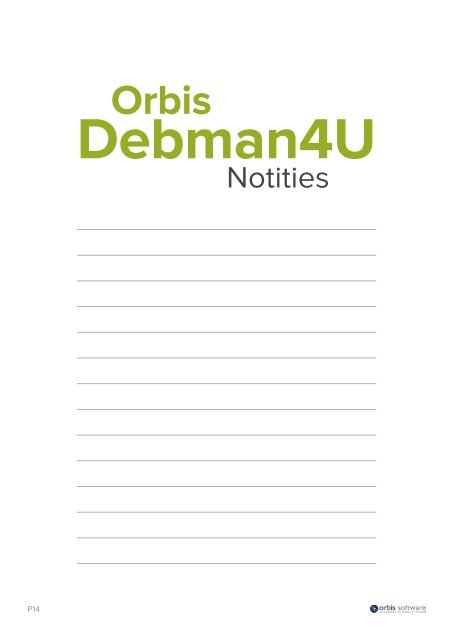 Debman4U - Orbis Software Benelux BV