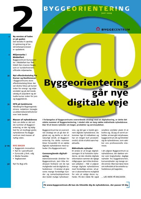 Byggeorientering går nye digitale veje - Byggecentrum