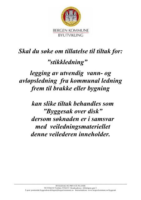Veiledning søknad etter Plan- og bygningsloven § 93e - Lokal ...