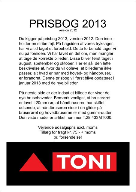 PRISBOG 2013 - Toni