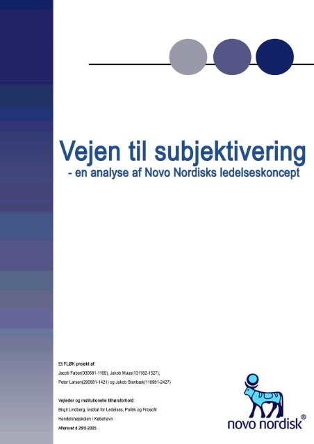 4. Subjektet i Novo Nordisk - inter-esse.org