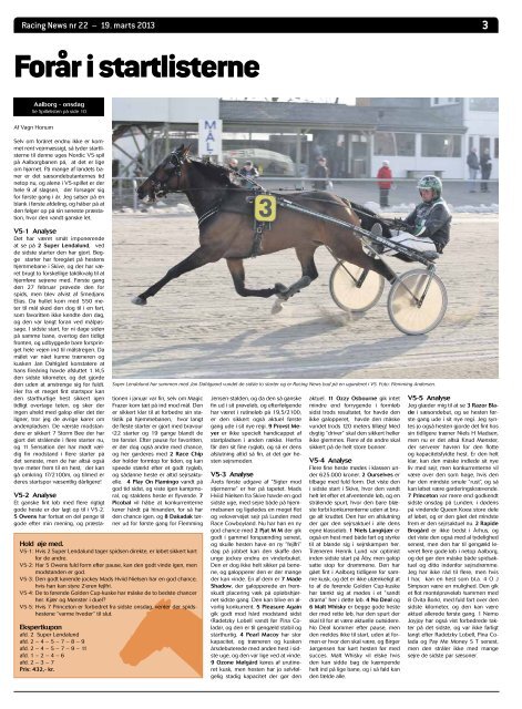 Mads Hviid ”Sigter mod Stjernerne”! - Trav og galop