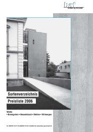 Preisliste 2006