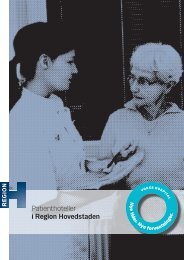 Rapport om patienthoteller - Hvidovre Hospital