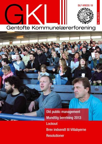 GKL-bladet juni 2013 - Gentofte Kommunelærerforening