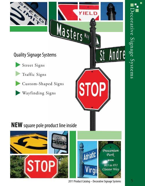 Street Sign Brochure Mike Davis Signs