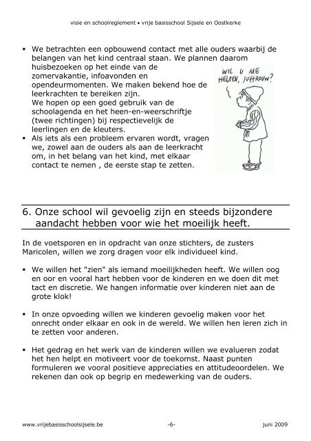 schoolreglement - Vrije Basisschool Sijsele