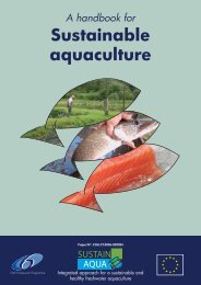 A handbook for Sustainable aquaculture - HAKI