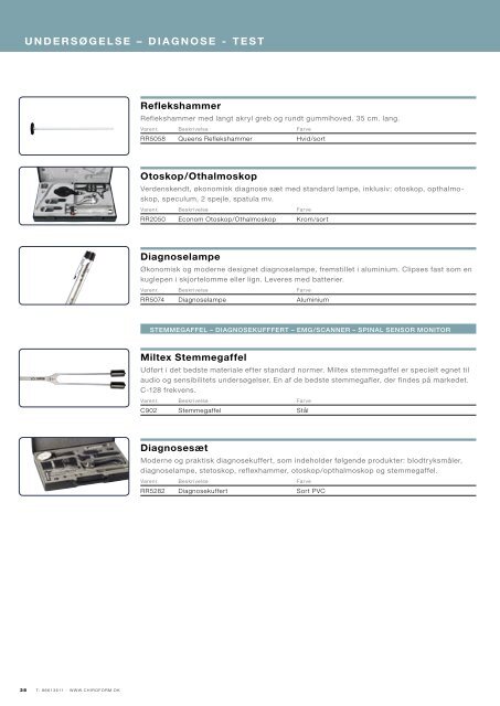 Katalog 2009 - Chiroform