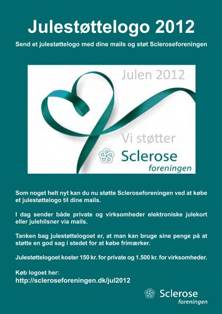 ET MAGASIN FRA SCLEROSEFORENINGEN DECEMBER 2012 ...