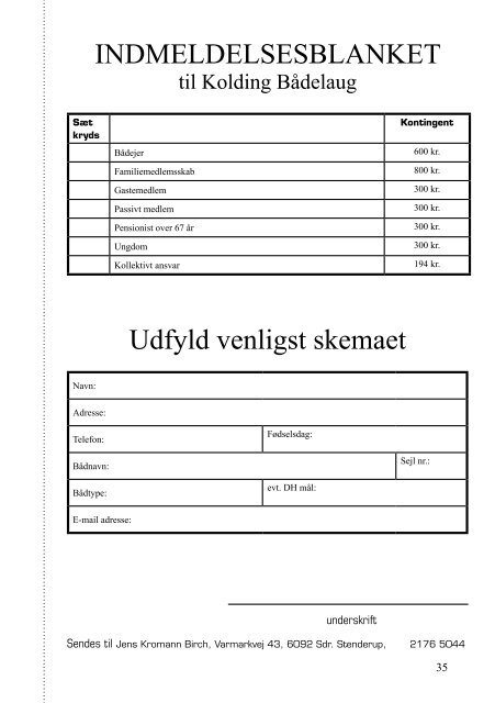 Gasten - Kolding Bådelaug