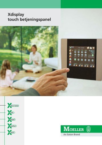 Xdisplay touch betjeningspanel - xComfort