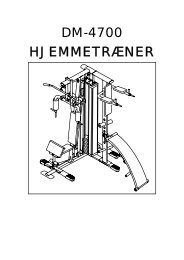 DM-4700 HJEMMETRÆNER