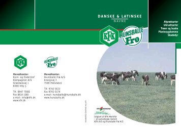 DANSKE & LATINSKE - LandbrugsInfo