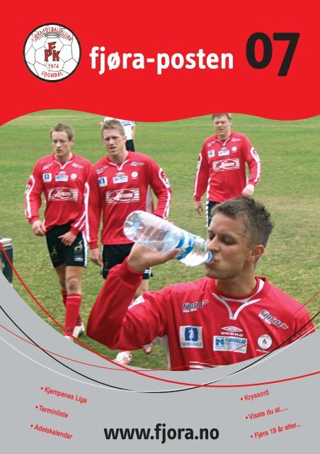 Fjøraposten 2007