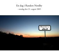 En dag i Randers Nordby - Tverskov Kommunikation & Udvikling