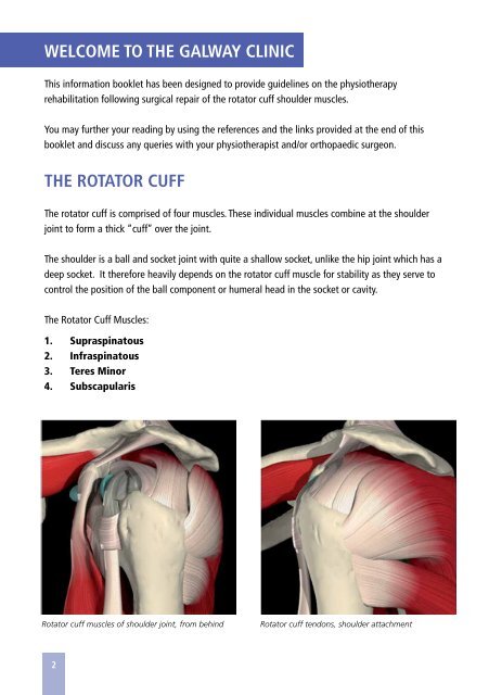 ROTATOR CUFF REPAIR - Galway Clinic