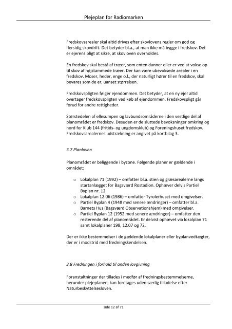 Plejeplan Radiomarken 2012-2016.pdf - Gladsaxe Kommune