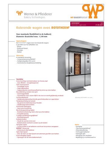Roterende wagen oven ROTOTHERM®