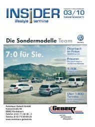 Lauter(n) Termine Insider - Magazin Insider