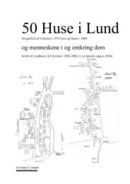 50 huse i Lund - Christian S. Nissen