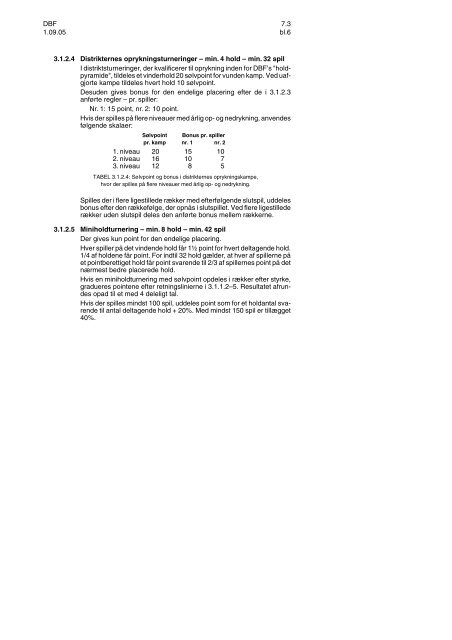 Regler for danske mesterpoint - Danmarks Bridgeforbund