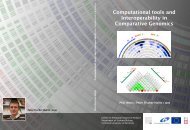 Computational tools and Interoperability in Comparative ... - CBS