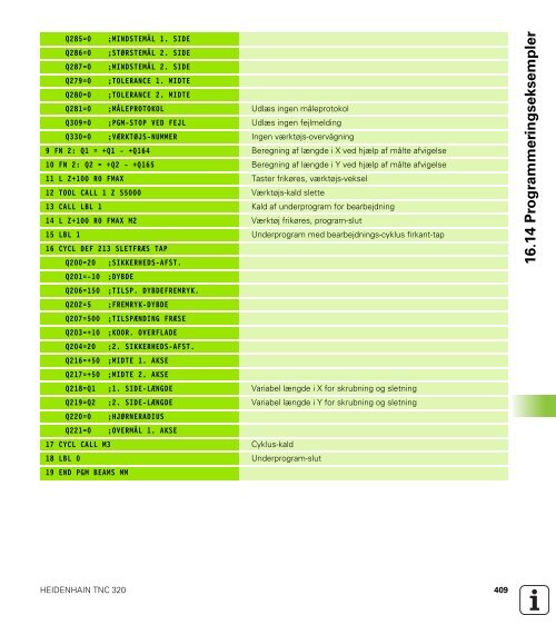 cyklus 20, DIN/ISO: G120 - heidenhain