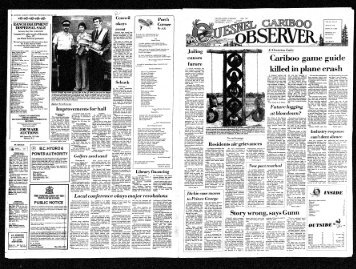 19780531_Cariboo Observer-1.pdf - the Quesnel & District Museum ...