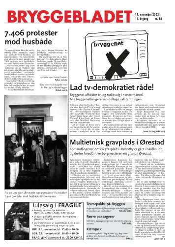 Nr. 18-2003 - Bryggebladet