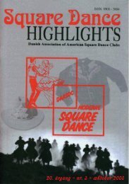 Highlights nr. 3 - 2008 - Danish Association of American Square ...