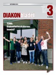 DIAKONblbladet - Diakonforbund.dk