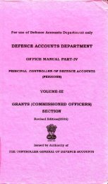 DEFENCE ACCOUNTS DEPARTMENT - CDA Guwahati