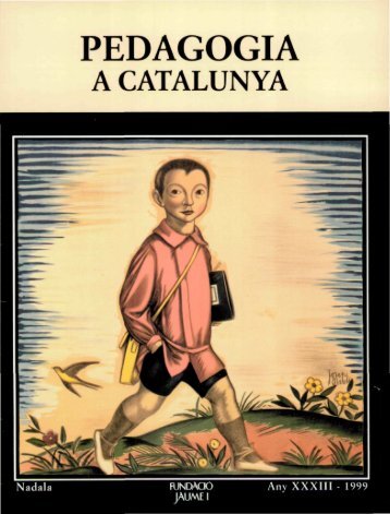 Nadala_1999_Pedagogia a Catalunya - Fundació Lluís Carulla