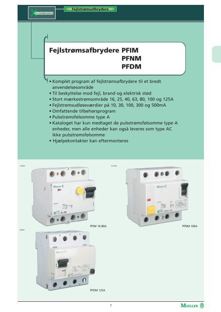 DIN-skinne komponenter Katalog