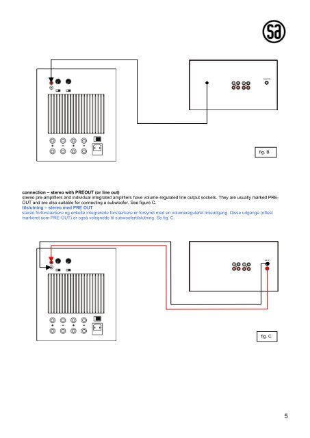 brugsanvisning PDF (465.29 KB) - System Audio