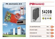 PR electronics A/S 5420B