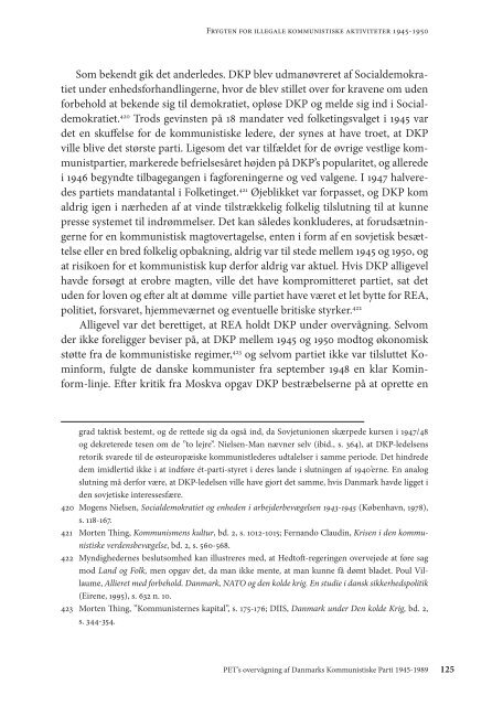 PET's overvågning af Danmarks Kommunistiske Parti 1945-1989