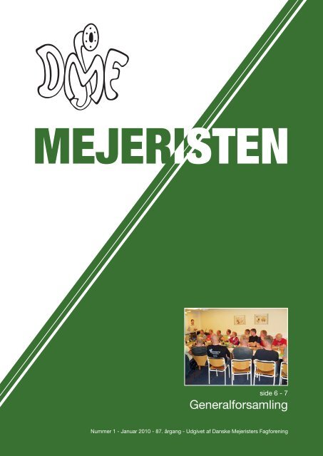 Mejeristen 1 2010 - Danske Mejeristers Fagforening