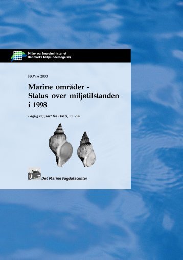 Marine områder - Status over miljøtilstanden i 1998 - Faglig rapport ...