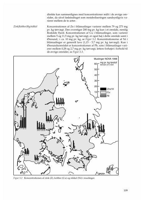 Marine områder - Status over miljøtilstanden i 1998 - Faglig rapport ...