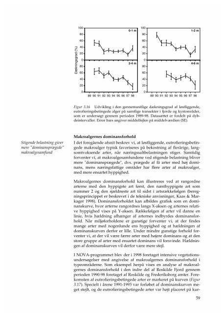 Marine områder - Status over miljøtilstanden i 1998 - Faglig rapport ...