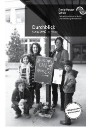 Durchblick - Annie Heuser Schule