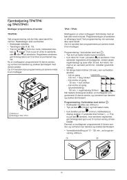 Fjernbetjening TP4/TP4i og TP41/TP41i - HV-Elektro