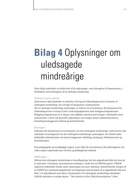 Uledsagede mindreårige flygtninge - Ankestyrelsen